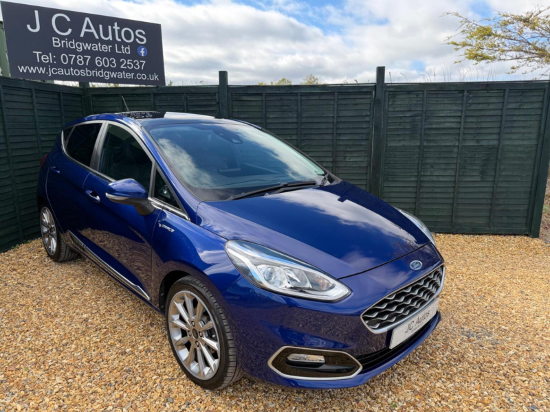 2018 Ford Fiesta 1.0t Ecoboost Vignale Euro 6 (s/s) 5dr in Blue — image 1