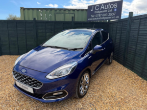 2018 Ford Fiesta 1.0t Ecoboost Vignale Euro 6 (s/s) 5dr in Blue — image 5