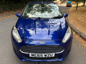 2016 Ford Fiesta 1.0 Titanium Hatchback 5dr Petrol Manual Euro 6 (s/s) (80 Ps) in Blue — image 2