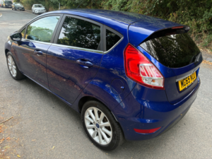 2016 Ford Fiesta 1.0 Titanium Hatchback 5dr Petrol Manual Euro 6 (s/s) (80 Ps) in Blue — image 4