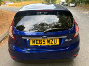 2016 Ford Fiesta 1.0 Titanium Hatchback 5dr Petrol Manual Euro 6 (s/s) (80 Ps) in Blue — image 6