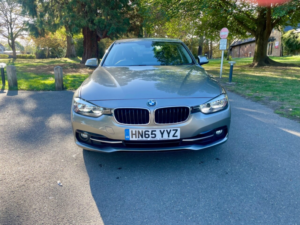 2015 BMW 3 Series 2.0 320i Sport Saloon 4dr Petrol Auto Euro 6 (s/s) (184 Ps) in Silver — image 2