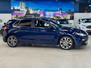 2018 Hyundai I30 1.4 T-Gdi N Line + Euro 6 (s/s) 5dr in Blue — image 2