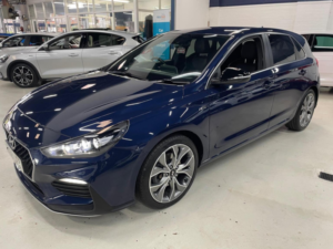 2018 Hyundai I30 1.4 T-Gdi N Line + Euro 6 (s/s) 5dr in Blue — image 4