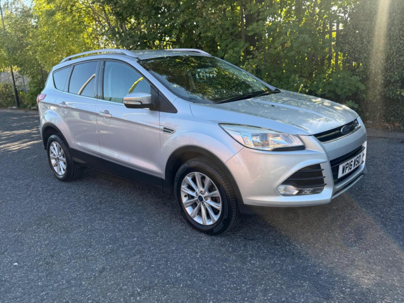 2016 Ford Kuga 2.0 Tdci Titanium 2WD Euro 6 (s/s) 5dr in Silver — image 1