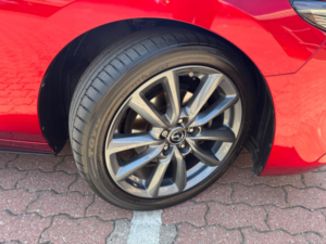 2022 Mazda Mazda3 2.0 E-Skyactiv-G Mhev Sport Lux Auto Euro 6 (s/s) 5dr in Red — image 2