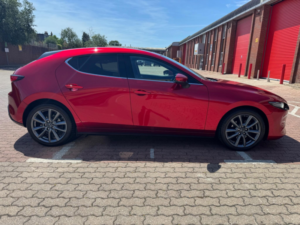 2022 Mazda Mazda3 2.0 E-Skyactiv-G Mhev Sport Lux Auto Euro 6 (s/s) 5dr in Red — image 5