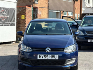 2009 Volkswagen Polo 1.6 Tdi Se Euro 5 5dr in Blue — image 4
