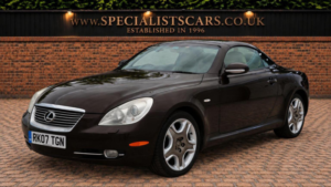 2007 Lexus Sc 4.3 430 2dr in Black — image 3