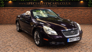 2007 Lexus Sc 4.3 430 2dr in Black — image 5