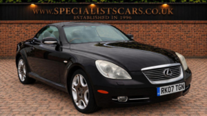 2007 Lexus Sc 4.3 430 2dr in Black — image 6