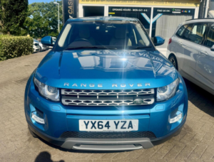 2014 Land Rover Range Rover Evoque 2.2 Sd4 Pure Tech Auto 4WD Euro 5 (s/s) 5dr in Blue — image 2