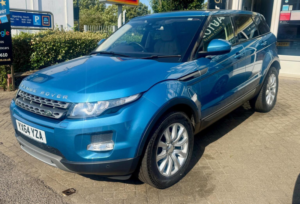 2014 Land Rover Range Rover Evoque 2.2 Sd4 Pure Tech Auto 4WD Euro 5 (s/s) 5dr in Blue — image 3