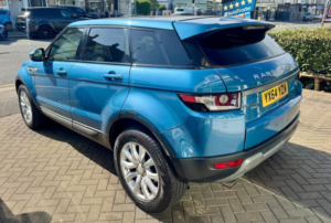2014 Land Rover Range Rover Evoque 2.2 Sd4 Pure Tech Auto 4WD Euro 5 (s/s) 5dr in Blue — image 4
