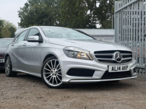 2014 Mercedes-Benz A Class 1.5 A180 Cdi Amg Sport Euro 5 (s/s) 5dr in Silver — image 2