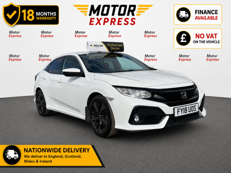 2018 Honda Civic 1.6 I-Dtec Sr in White — image 1