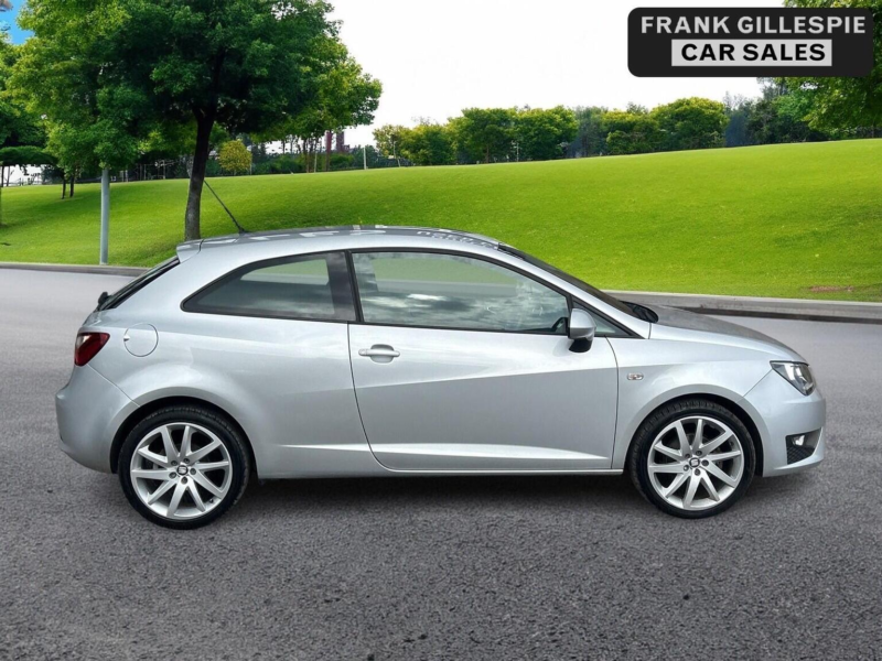 2017 SEAT Ibiza 1.2 Tsi Fr Sport Coupe Euro 6 3dr in Silver — image 1