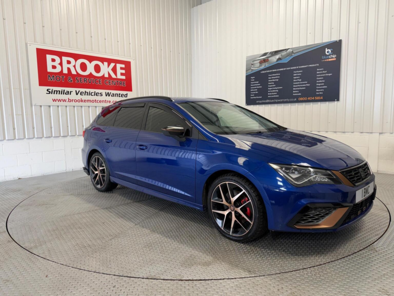 2018 SEAT Leon 1.8 Tsi Fr Technology St DSG Euro 6 (s/s) 5dr in Blue — image 1