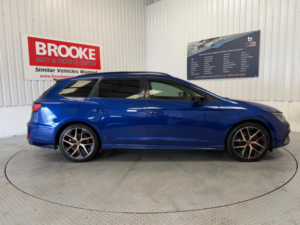 2018 SEAT Leon 1.8 Tsi Fr Technology St DSG Euro 6 (s/s) 5dr in Blue — image 3