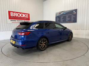 2018 SEAT Leon 1.8 Tsi Fr Technology St DSG Euro 6 (s/s) 5dr in Blue — image 4