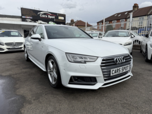 2018 Audi A4 2.0 Tfsi Sport S Line Fresh Import Verified Mile Finance Avb in White — image 2