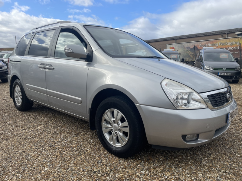 2011 Kia Sedona Wheelchair Accessible Vehicle Wav Side Ramp Passenger Upfront Ramp 2.2 Crdi 2 in Silver — image 1