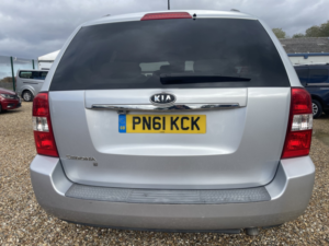 2011 Kia Sedona Wheelchair Accessible Vehicle Wav Side Ramp Passenger Upfront Ramp 2.2 Crdi 2 in Silver — image 4