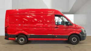 2021 Volkswagen Crafter 2.0 Tdi Cr35 Trendline Rwd Mwb Euro 6 (s/s) 5dr in Red — image 3