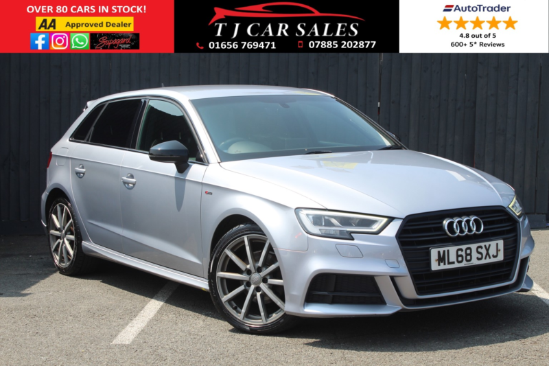 2018 Audi A3 1.0 Tfsi 30 Black Edition in Silver — image 1