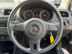 2013 Volkswagen Polo 1.4 Match Euro 5 5dr in Grey — image 4