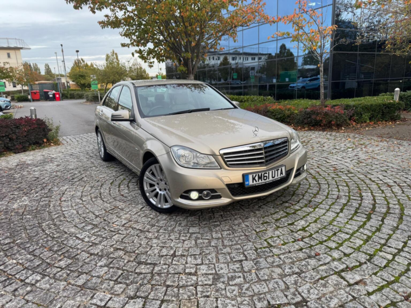 2012 Mercedes-Benz C Class 2.1 C220 Cdi Blueefficiency Elegance Edition 125 G-Tronic+ Euro 5 (s/s) 4dr in Beige — image 1