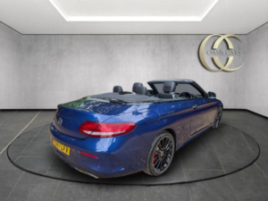 2018 Mercedes-Benz C Class 2.0 C200 Amg Line (premium Plus) Cabriolet G-Tronic+ Euro 6 (s/s) 2dr in Blue — image 6
