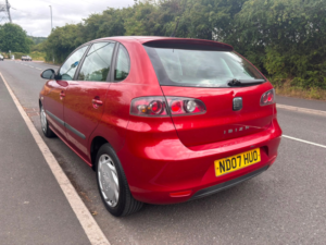 2007 SEAT Ibiza 1.4 16v Stylance Hatchback 5dr Petrol Manual (158 G/km, 73 Bhp) in Red — image 4