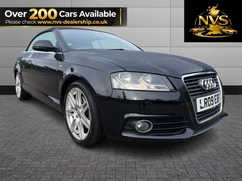 2009 Audi A3 Cabriolet 2.0 Tfsi S Line in Black — image 1
