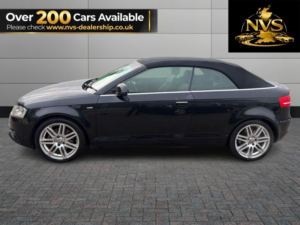 2009 Audi A3 Cabriolet 2.0 Tfsi S Line in Black — image 4