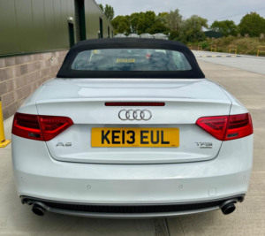 2013 Audi A5 Cabriolet 2.0 Tfsi S Line Special Edition S Tronic Quattro Euro 5 (s/s) 2dr in White — image 5