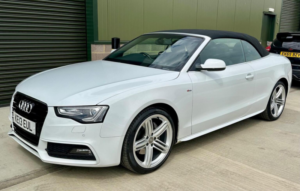 2013 Audi A5 Cabriolet 2.0 Tfsi S Line Special Edition S Tronic Quattro Euro 5 (s/s) 2dr in White — image 6
