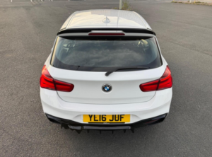 2016 BMW 1 Series 2.0 120d M Sport Auto Euro 6 (s/s) 5dr in White — image 6