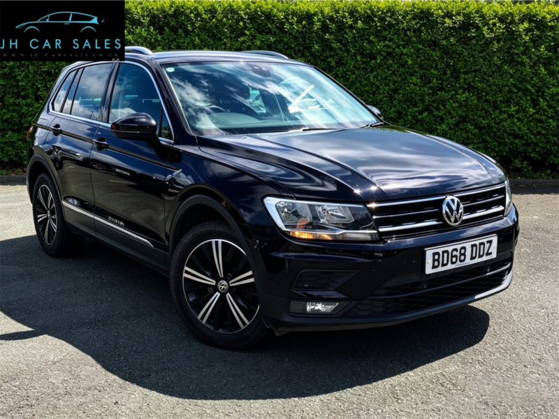 2018 Volkswagen Tiguan 2.0 Tdi Se Navigation in Black — image 1