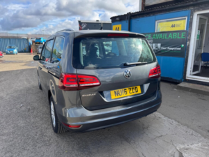 2016 Volkswagen Sharan 2.0 Tdi Bluemotion Tech Se Nav DSG Euro 6 (s/s) 5dr in Grey — image 4