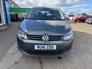2016 Volkswagen Sharan 2.0 Tdi Bluemotion Tech Se Nav DSG Euro 6 (s/s) 5dr in Grey — image 5