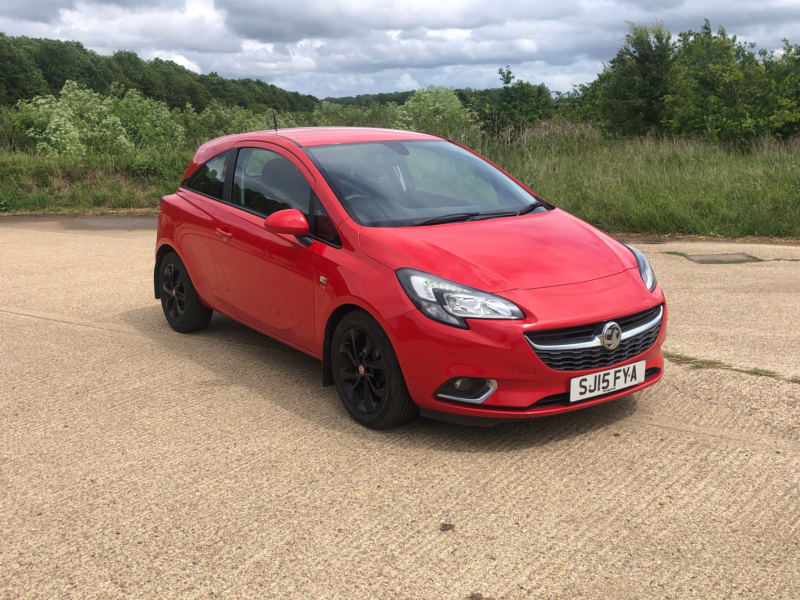 2015 Vauxhall Corsa 1.4i Ecoflex Sri Hatchback 3dr Petrol Manual Euro 6 (90 Ps) in Red — image 1