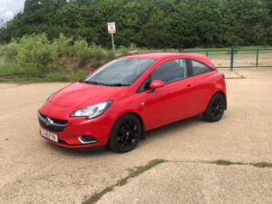2015 Vauxhall Corsa 1.4i Ecoflex Sri Hatchback 3dr Petrol Manual Euro 6 (90 Ps) in Red — image 3