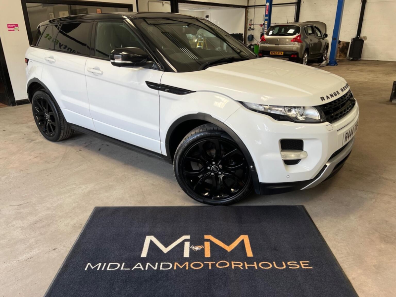 2013 Land Rover Range Rover Evoque 2.2 Sd4 Dynamic Auto 4WD Euro 5 5dr in White — image 1