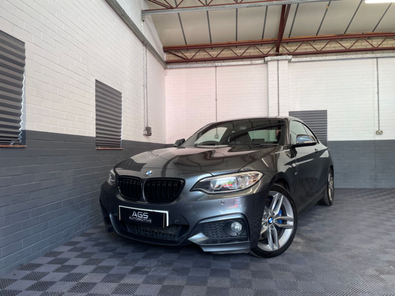 2017 BMW 2 Series 2.0 220d M Sport Coupe 2dr Diesel Auto Euro 6 (s/s) (190 Ps) in Grey — image 1