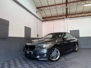 2017 BMW 2 Series 2.0 220d M Sport Coupe 2dr Diesel Auto Euro 6 (s/s) (190 Ps) in Grey — image 2
