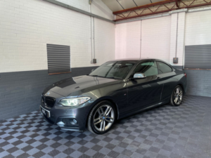 2017 BMW 2 Series 2.0 220d M Sport Coupe 2dr Diesel Auto Euro 6 (s/s) (190 Ps) in Grey — image 3