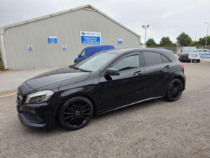 2016 Mercedes-Benz A Class 1.5 A180d Amg Line (premium) Euro 6 (s/s) 5dr in Black — image 3