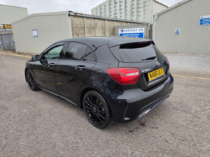 2016 Mercedes-Benz A Class 1.5 A180d Amg Line (premium) Euro 6 (s/s) 5dr in Black — image 4