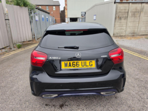 2016 Mercedes-Benz A Class 1.5 A180d Amg Line (premium) Euro 6 (s/s) 5dr in Black — image 5